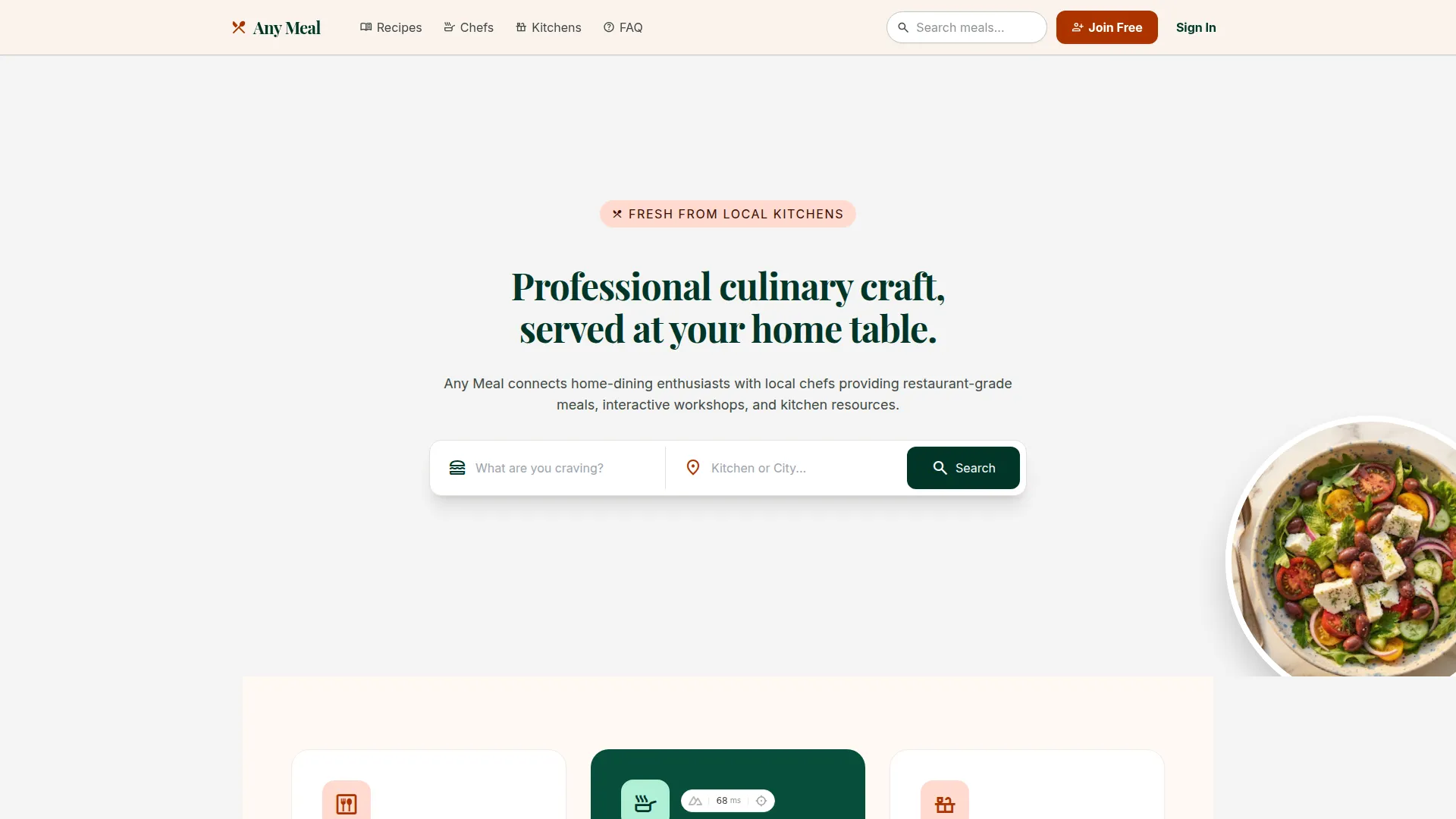 Peer-to-Peer Culinary Marketplace